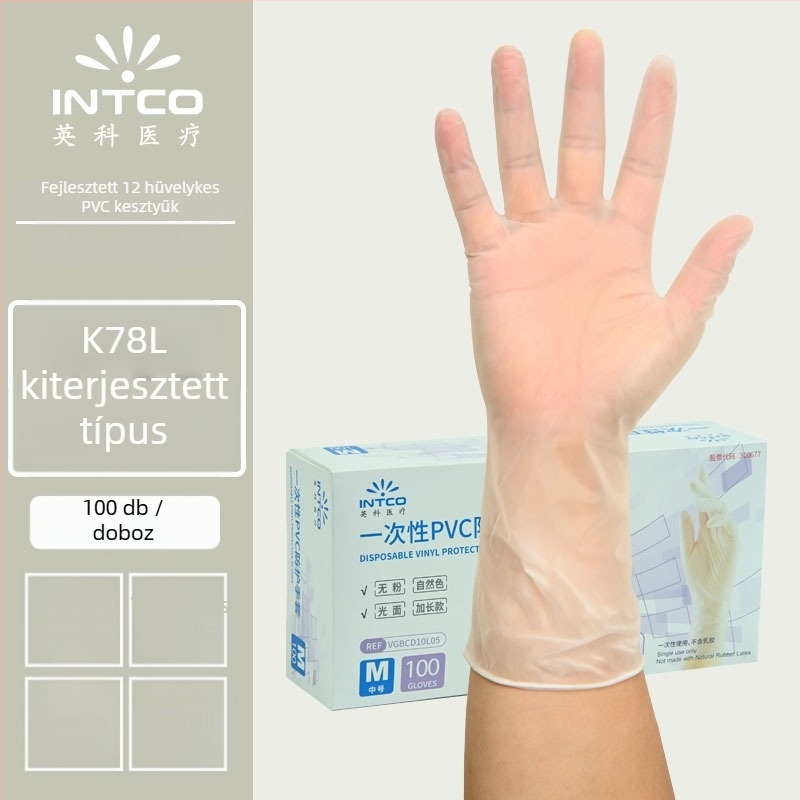 Yingke PVC egyszer használatos kesztyűk élelmiszeripari felhasználásra és mindennapi tisztításra – Wanhuai gép No. 20200001