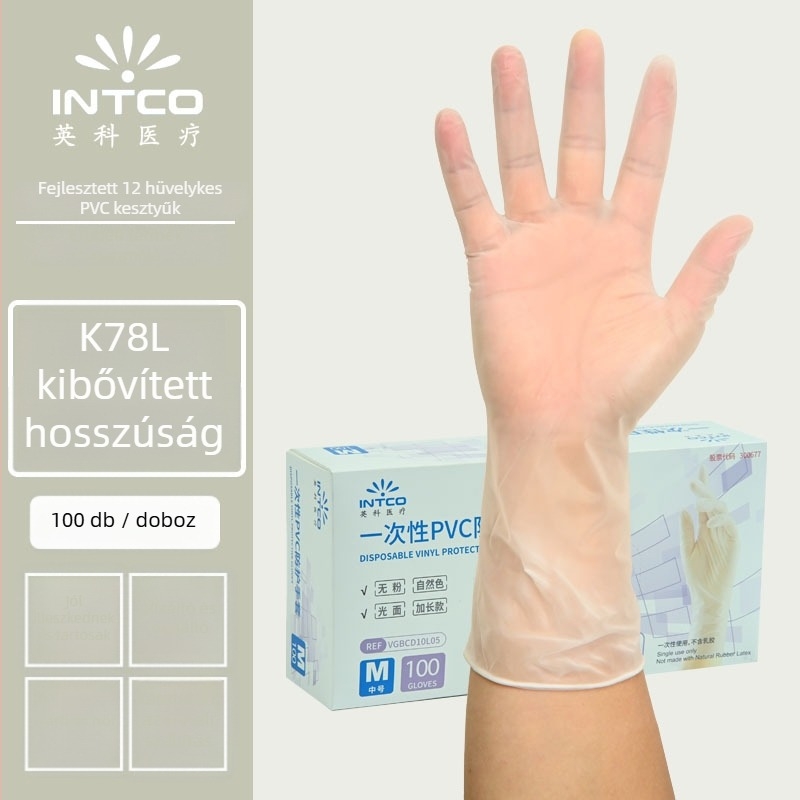 Yingke PVC egyszer használatos kesztyűk élelmiszeripari felhasználásra és mindennapi tisztításra – Wanhuai gép No. 20200001