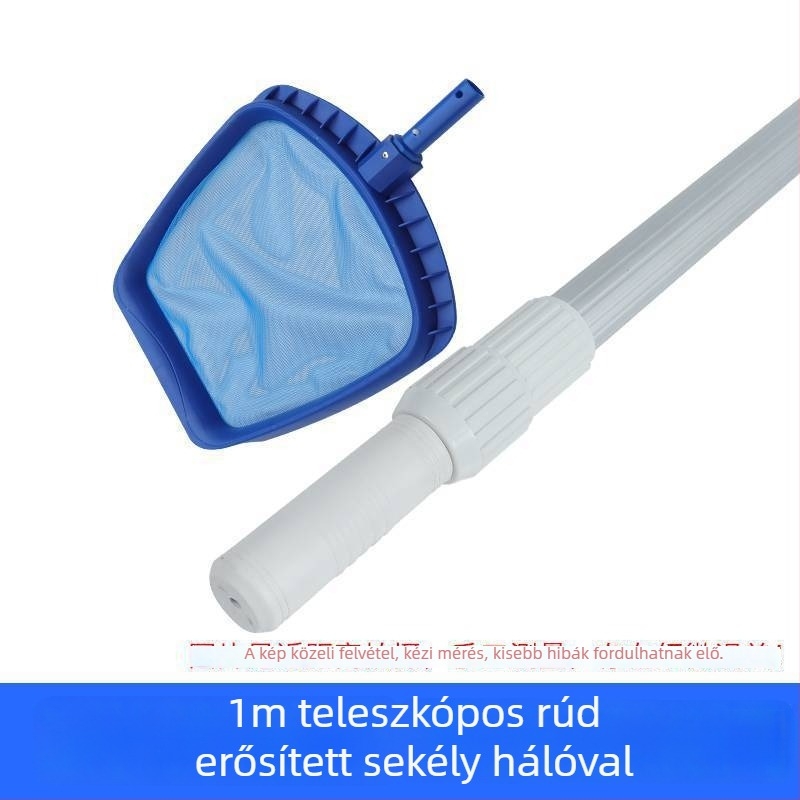 Medence törmelékgyűjtő háló – levél és egyéb törmelékek összegyűjtésére – Cikkszám 1256 Tisztító eszköz 2 – Medence, felfújható medence