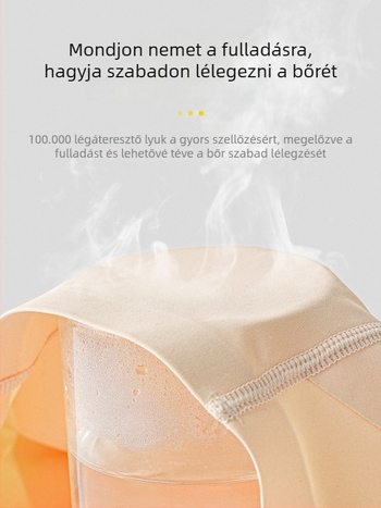 Női nylon háromnegyedes hosszúságú varrás nélküli biztonsági rövidnadrág, fenékemelés funkcióval, 2 az 1-ben