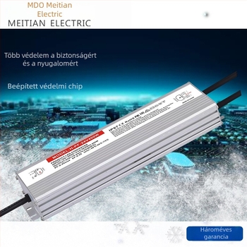 Vízálló kapcsolóüzemű tápegység 24V 400W, IP68, magas PF, széles bemeneti tartomány, 95% hatékonyság