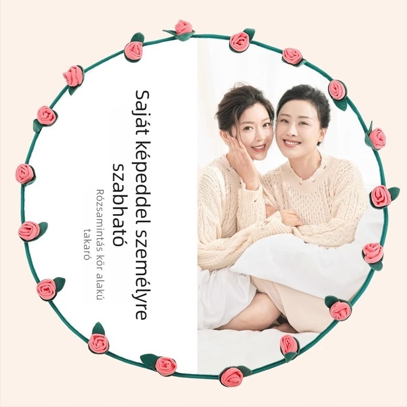 Rózsamintás flanel takaró | Minden évszakra, 300–500 g poliészter, Flanel takaró, Stílus: Új kínai stílus