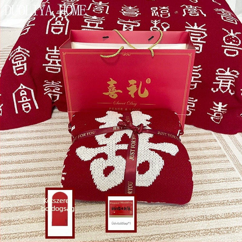 Esküvői takaró akril szálakból, 500-799 g, minden évszakban használható, szálas takaró