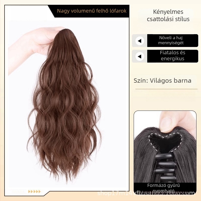 Paróka lófarokkal – Grab ponytail, hőálló haj, mechanizmus, nőknek
