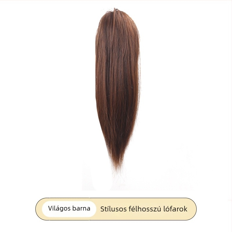 Louise Beauty Clip-In paróka, vízesés mintázatú magas lófarok, hőálló rostok