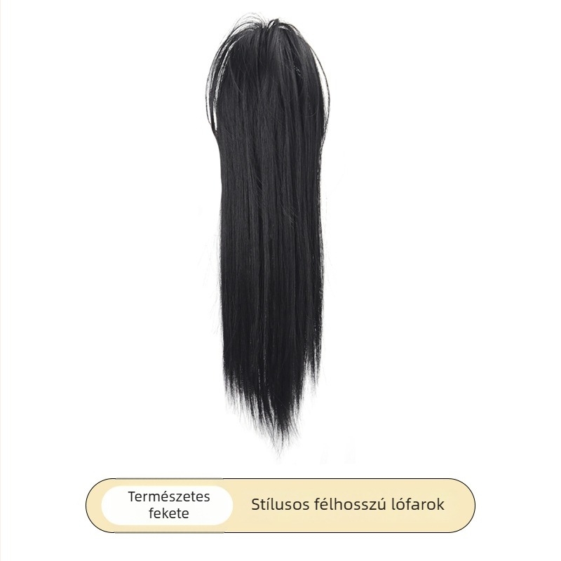 Louise Beauty Clip-In paróka, vízesés mintázatú magas lófarok, hőálló rostok