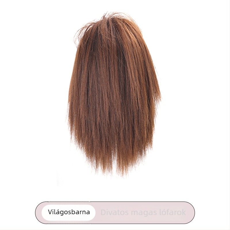 Fountain ponytail paróka – hőálló rostból, mechanikus feldolgozás, nőknek, modell Fountain ponytail, nem festhető és nem dauerolható