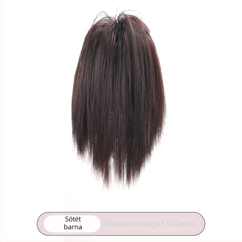 Fountain ponytail paróka – hőálló rostból, mechanikus feldolgozás, nőknek, modell Fountain ponytail, nem festhető és nem dauerolható