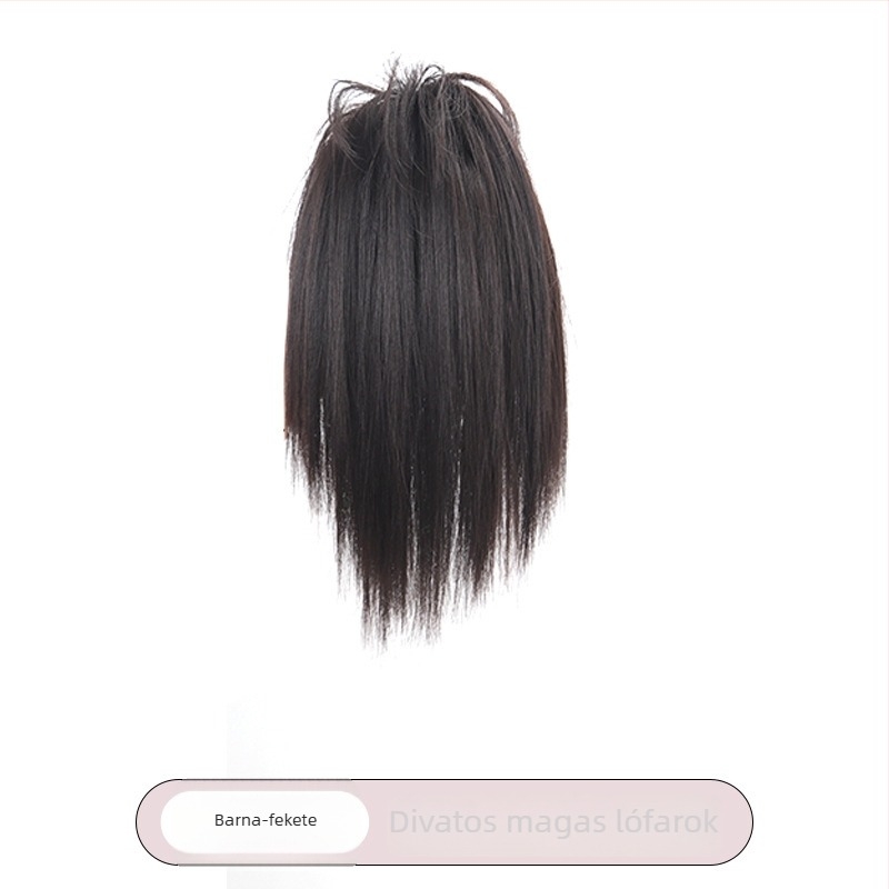 Fountain ponytail paróka – hőálló rostból, mechanikus feldolgozás, nőknek, modell Fountain ponytail, nem festhető és nem dauerolható