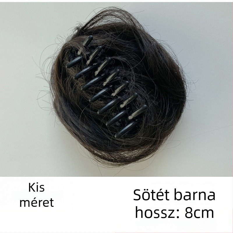 Lófarok paróka mini csiptetővel, kézzel szőtt, hőálló huzal, nőknek