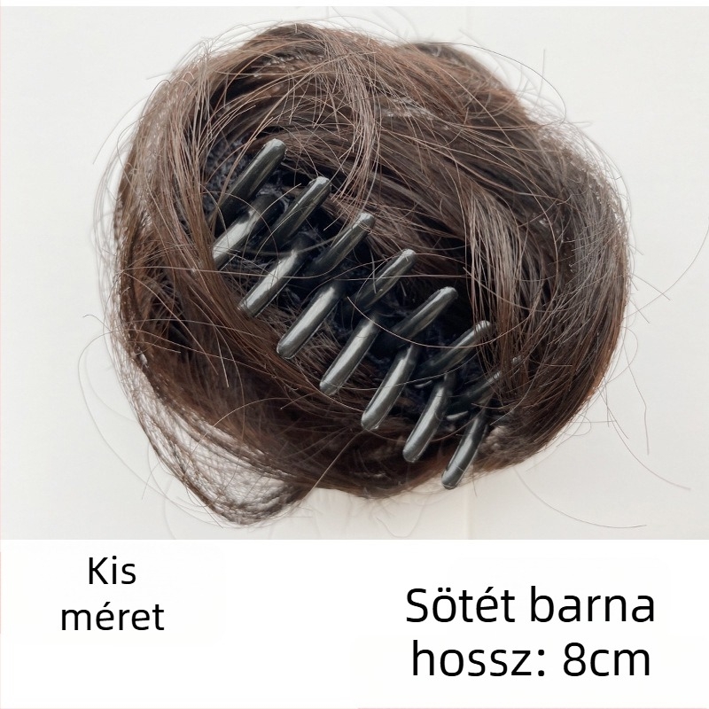 Lófarok paróka mini csiptetővel, kézzel szőtt, hőálló huzal, nőknek