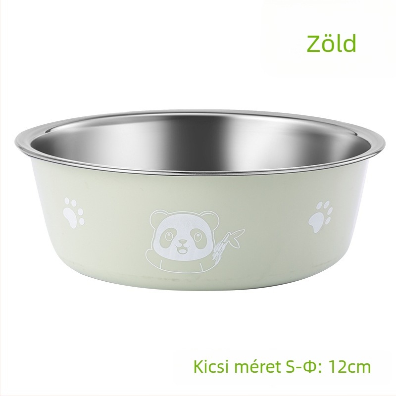 Mengdi rozsdamentes acél – kisállat tál, anti-slip dizájn, kutya és macska tál, eredet Taizhou, Zhejiang