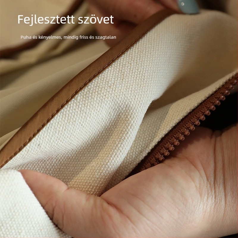 Lida nylon kocka formájú utazótáska – sokoldalú szervező utazásokhoz, sminkhez és kozmetikumokhoz, japán stílus