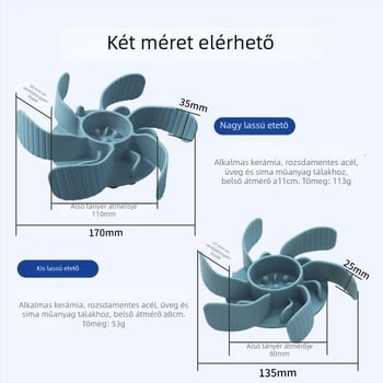 Háziállatok lassú etető tál, szilikonból, szívókoronggal, anti-fulladás, macskák és kutyák számára