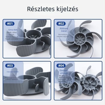 Háziállatok lassú etető tál, szilikonból, szívókoronggal, anti-fulladás, macskák és kutyák számára