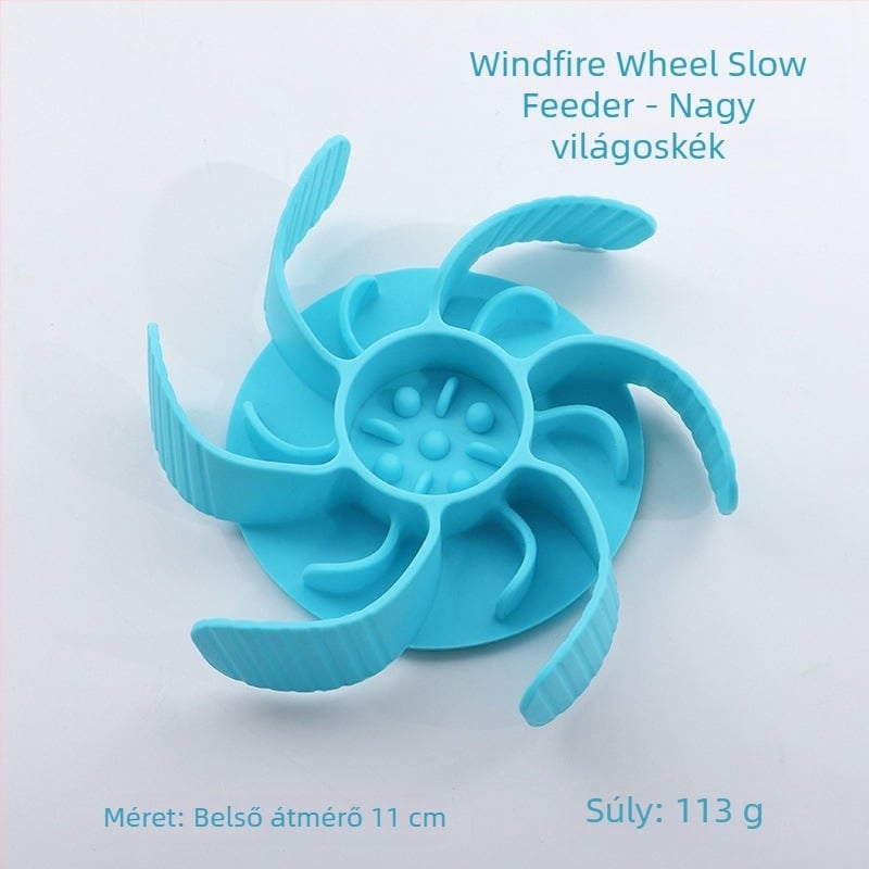 Háziállatok lassú etető tál, szilikonból, szívókoronggal, anti-fulladás, macskák és kutyák számára