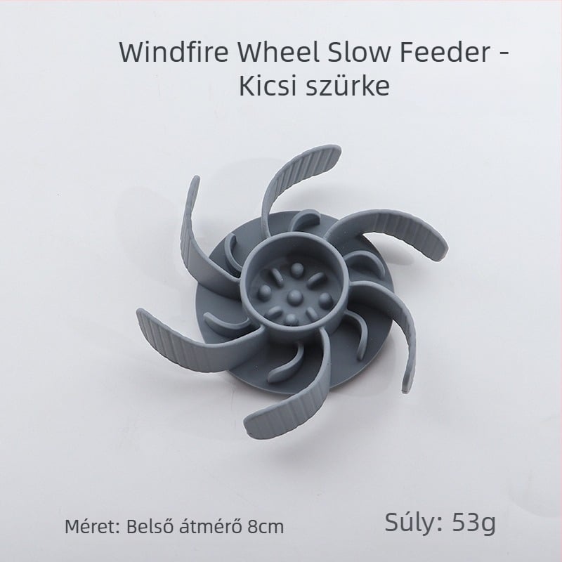 Háziállatok lassú etető tál, szilikonból, szívókoronggal, anti-fulladás, macskák és kutyák számára