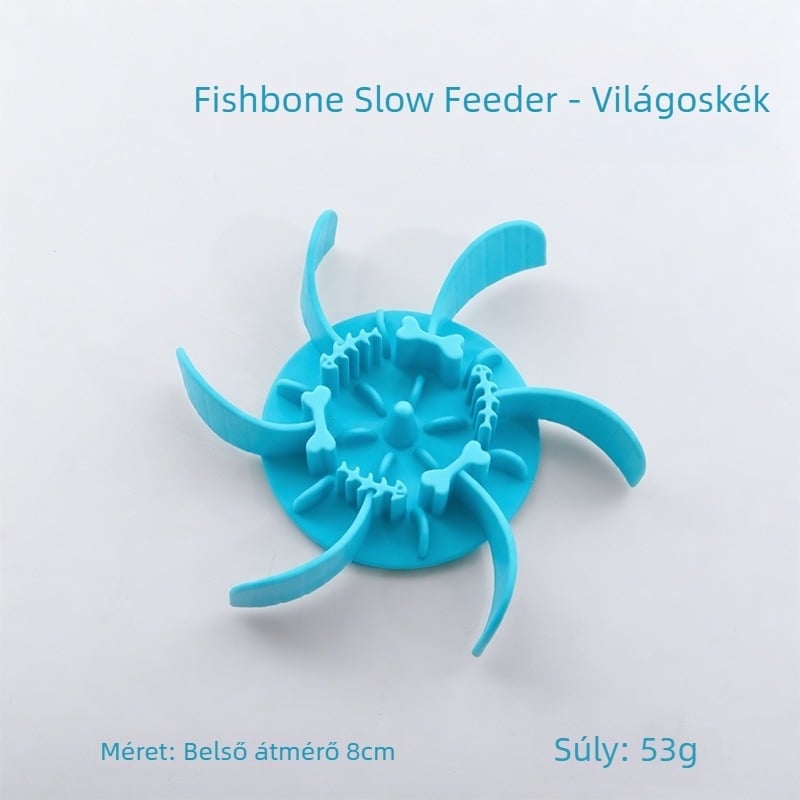 Háziállatok lassú etető tál, szilikonból, szívókoronggal, anti-fulladás, macskák és kutyák számára