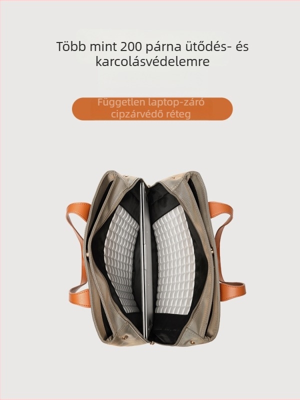 Női laptop táska Tote, városi egyszerű stílus, Oxford anyag, poliészter bélés, mindennapi használatra