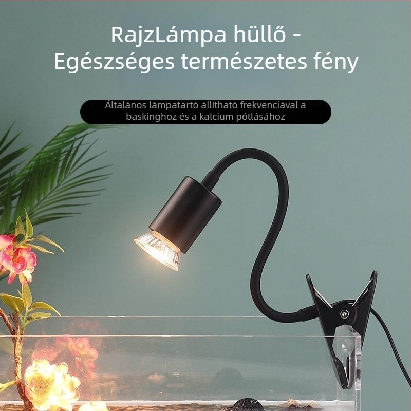 Teknős melegítő lámpa – napozáshoz és téli hibernációhoz