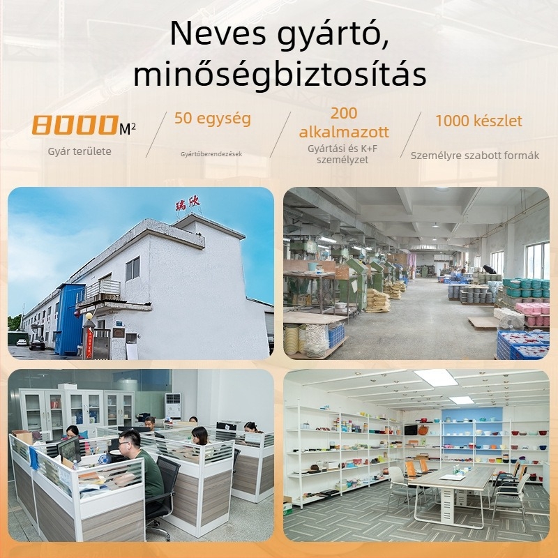 Ruixinmei melamin macska tál, élelmiszer-minőségű nyomtatott dizájn