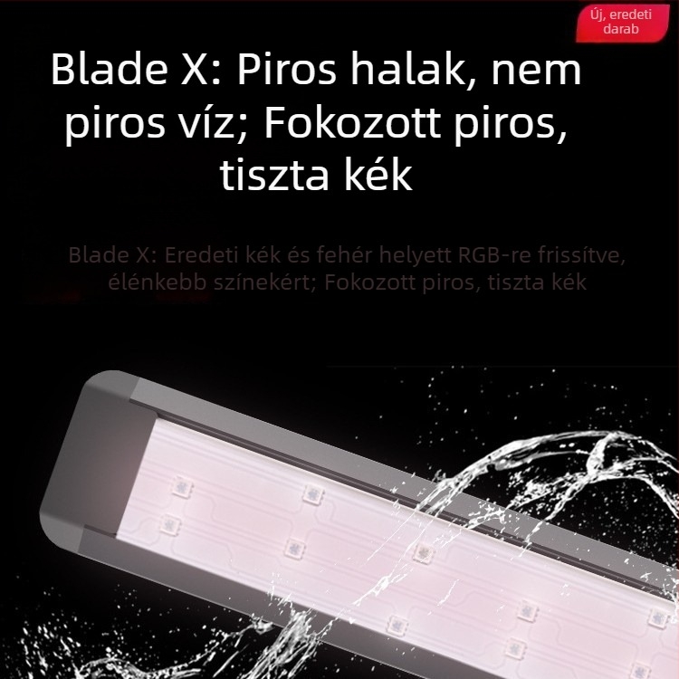 LED akvárium világítás - vízálló, alumínium ötvözet, teljesítmény 10.9W–47.5W, Márka Jiyin