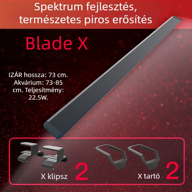 LED akvárium világítás - vízálló, alumínium ötvözet, teljesítmény 10.9W–47.5W, Márka Jiyin