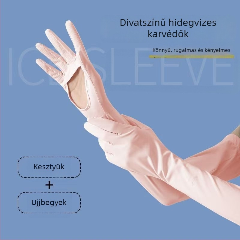 Napvédő karpántok, Anti-UV, Könnyű és légáteresztő, Csúszásmentes, Érintőképernyő-kompatibilis, Ice Silk/Nylon (81–95%), tavasz 2025