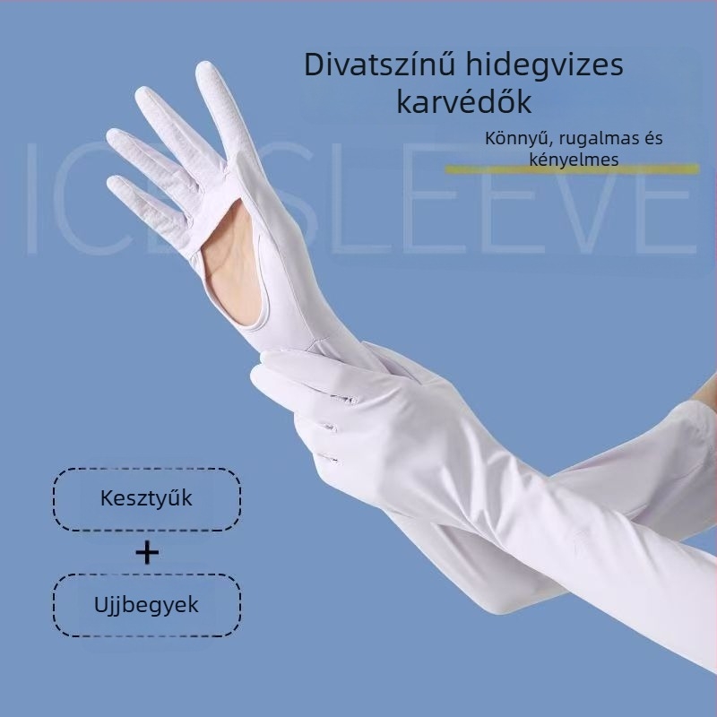 Napvédő karpántok, Anti-UV, Könnyű és légáteresztő, Csúszásmentes, Érintőképernyő-kompatibilis, Ice Silk/Nylon (81–95%), tavasz 2025