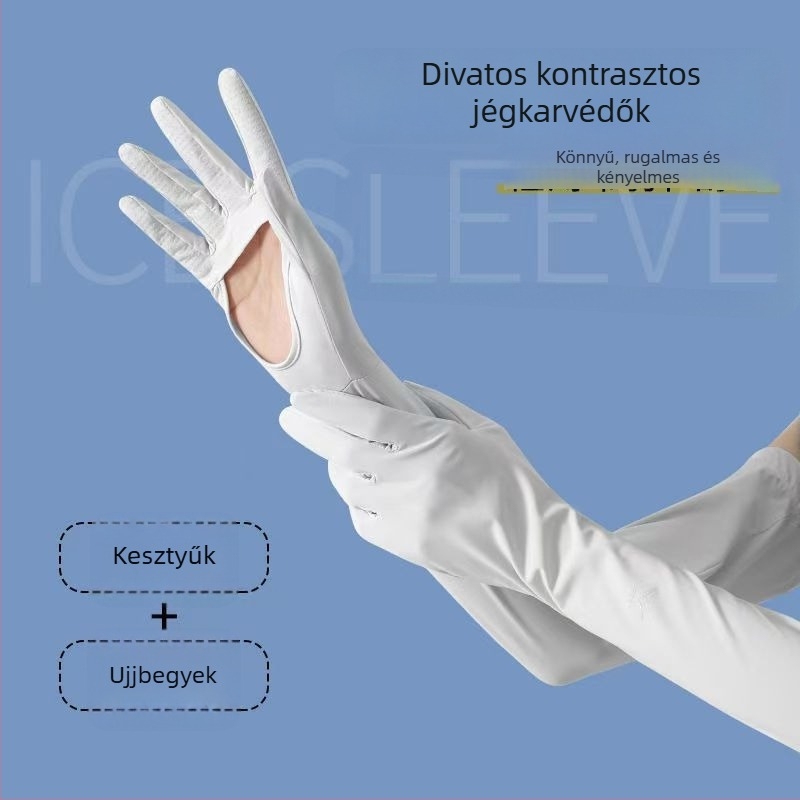 Napvédő karpántok, Anti-UV, Könnyű és légáteresztő, Csúszásmentes, Érintőképernyő-kompatibilis, Ice Silk/Nylon (81–95%), tavasz 2025