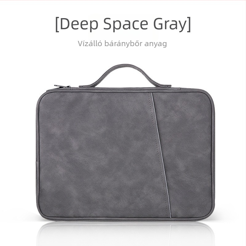 iPad tabletás táska belső PU bélessel, BUBM márka, egyszínű dizájn, PU anyag, 2023 nyár