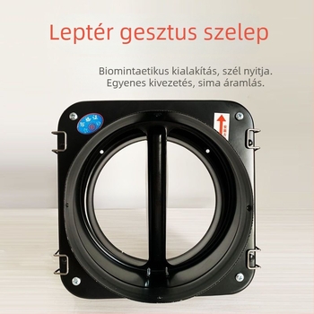 Öntöttvas tűzálló visszacsapó szelep konyhai elszívócsőhöz, CE tanúsítvány, Powerful Factory
