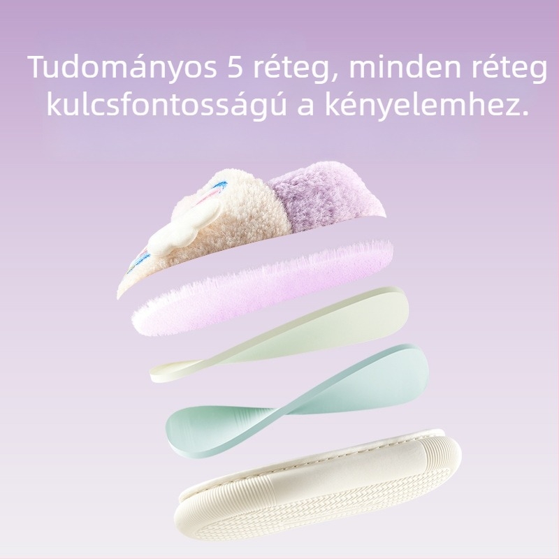 Gyerekek téli pamutcipő, vastag és meleg, uniszex