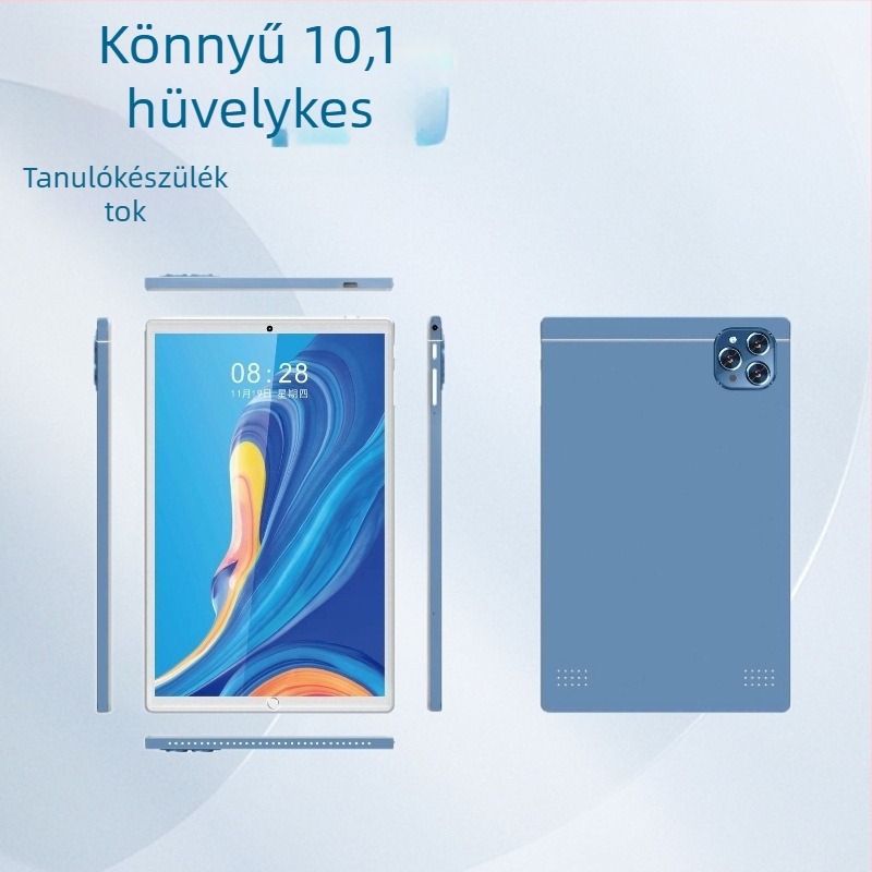 Diák táblagép SSK T85, Android, MTK négymagos processzor, 64GB flash tárhely, Dual SIM és telefonos funkció, Dual kamerák