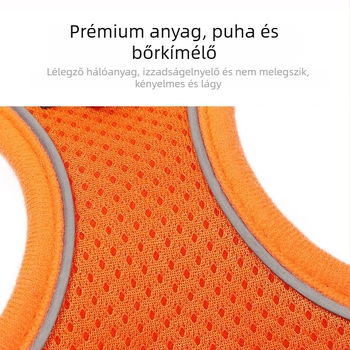 Kutyamellkas-hám, állítható, kötél-stílus, poliészter (Anyag: Poliészter; Kategória: mellkas-hám; Bővíthető: Igen)