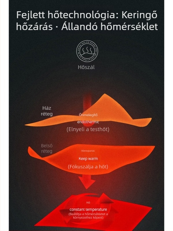 Férfi slim-fit hosszú ujjú poliészter ing, négyszögletes gallér, téli viselet
