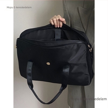 Crossbody laptop táska – PU anyag, légáteresztő, ultrakönnyű, kopásálló, bővíthető kapacitás; városi stílus, uniszex, ősz 2025