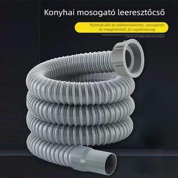 Konyhai mosogató lefolyócső meghosszabbító tömlő | Xin Leon modell 446 | ABS | lefolyócső | stílus Modern egyszerűség