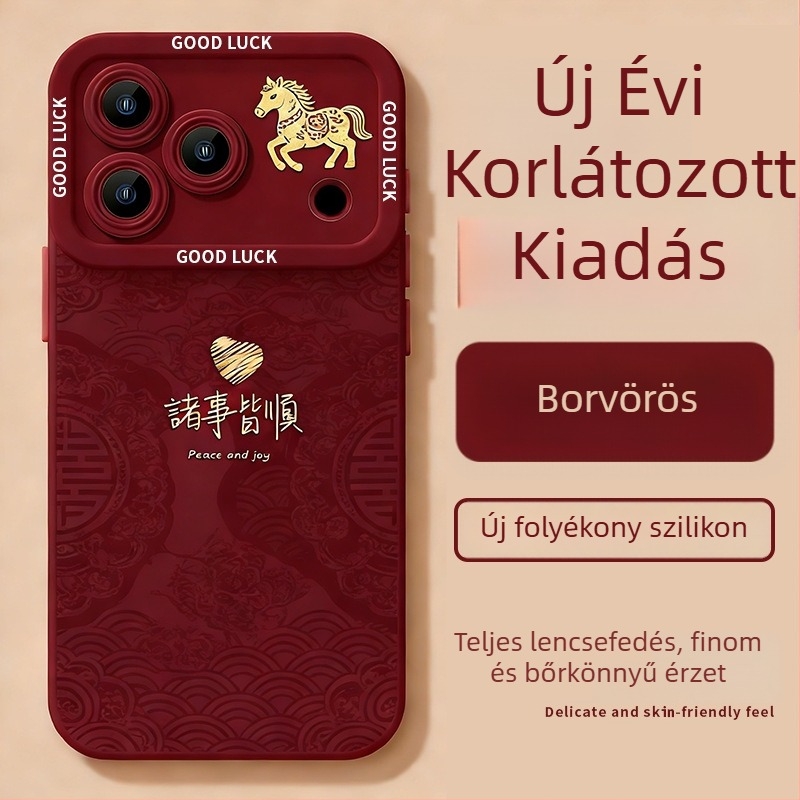 iPhone 17 Pro Max folyékony szilikon tokkal, teljes lefedettséggel, karcolásálló, ütésálló, spray bevonattal