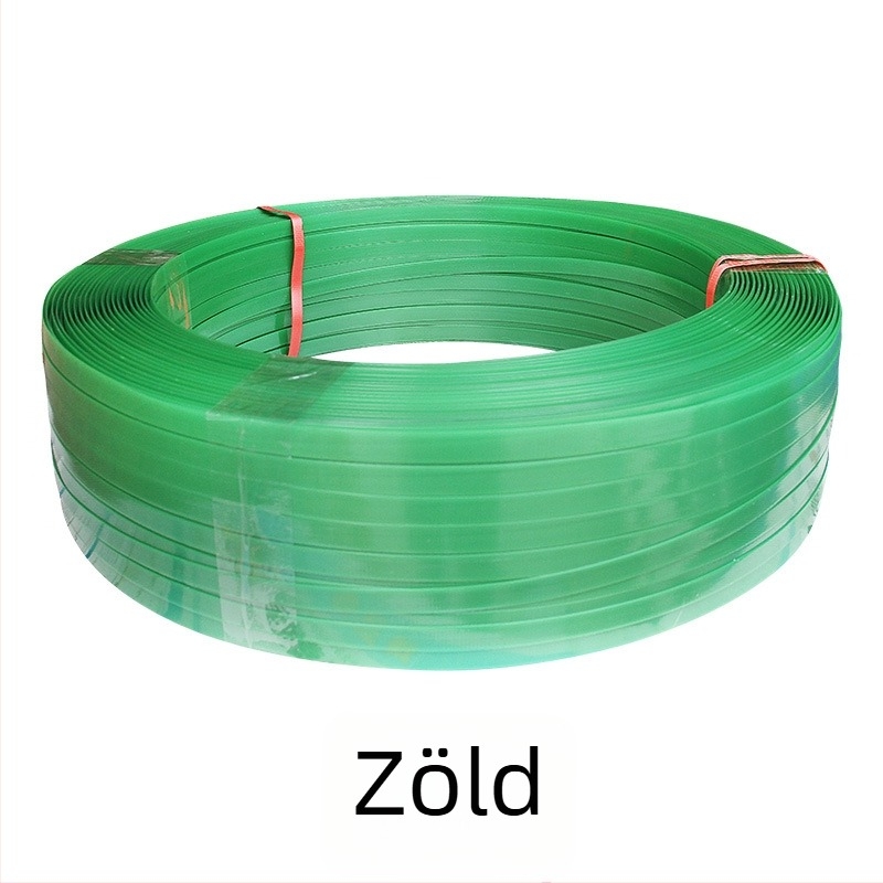 PET műanyag-acél szalag 1608/1910, húzószilárdság 500 kg, vastagság 1 mm, orsó külső Ø56,5 mm, belső Ø40 mm, specifikációk 1910/1608