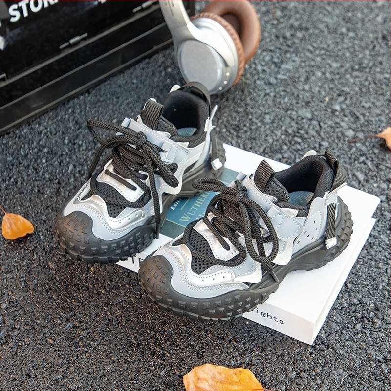 Gyerekeknek szóló uniszex sportcipő mindennapi használatra | PU felsőrész, TPR talp, Velcro-zárás, egész éves viselet, 7–16 éveseknek