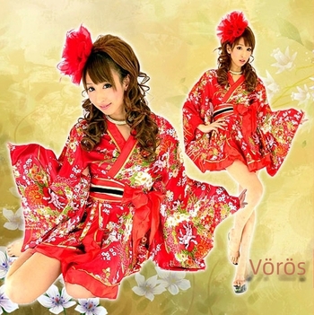 Uniszex kimono-stílusú otthoni köntös (Zi Xiao; 100% szintetikus selyem; Uniszex; Kimono; 2023 tavasza)