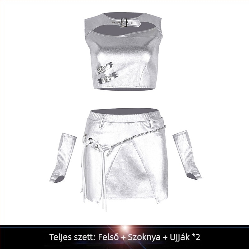 Jazz táncruha nőknek — színpadi jelmez, Nyár 2024, poliészter és spandex keverék, 18–24 évesek