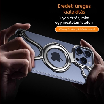 iPhone 16 kivágott tok mágneses hőelvezetéssel — vékony, ütésálló, minimalist prémium megjelenés