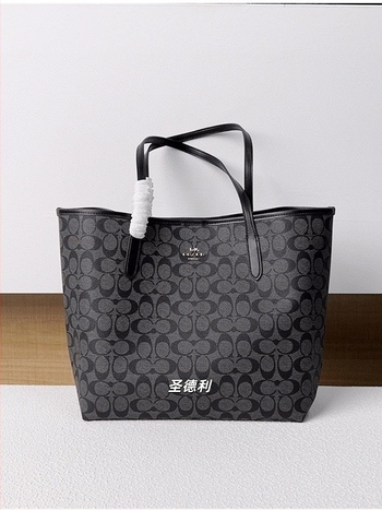 PVC tote táska mágneszárakkal, nagy kapacitású, horizontális négyszög alakú, dupla fogantyú