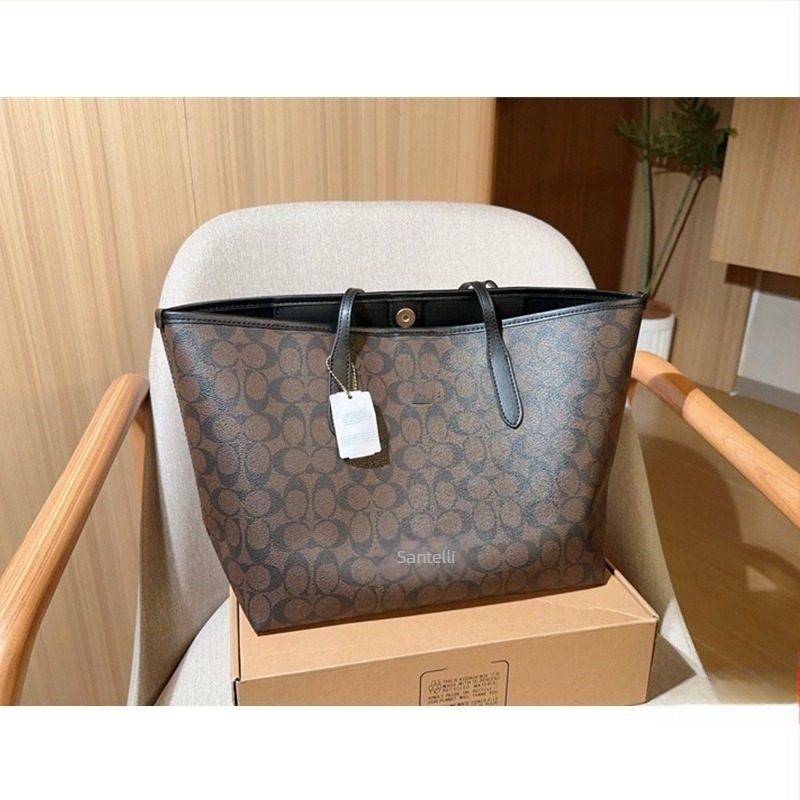 PVC tote táska mágneszárakkal, nagy kapacitású, horizontális négyszög alakú, dupla fogantyú