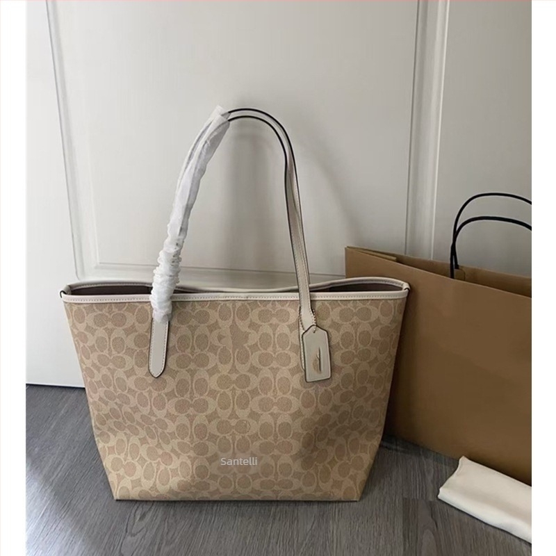 PVC tote táska mágneszárakkal, nagy kapacitású, horizontális négyszög alakú, dupla fogantyú