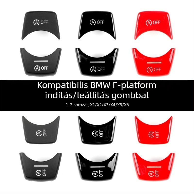 BMW F Chassis start-stop kapcsológomb, kompatibil az 1–7 sorozat és X1–X6 modellekkel