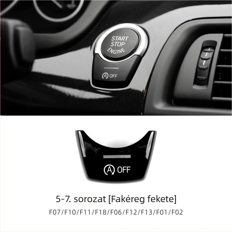 BMW F Chassis start-stop kapcsológomb, kompatibil az 1–7 sorozat és X1–X6 modellekkel