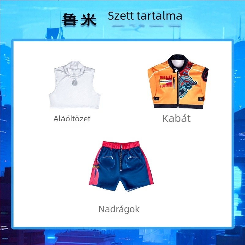 Cosplay jelmez – Hunt Demon Girl Group (Rumi, Mila, Zoya), K-Pop idol stílus, Poliészter, 2025 nyár